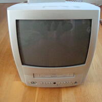Philips 14'' TV med inbyggd VHS-spelare
