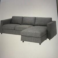 Ikea soffa Vimle bortskänkes