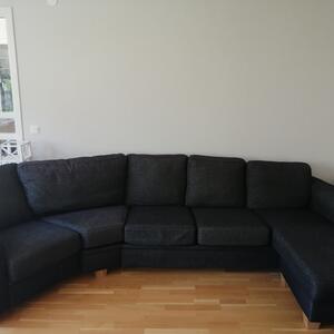 Felfri soffa med divan 