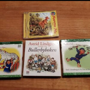 Ljudböcker Astrid Lindgren CD skivor 