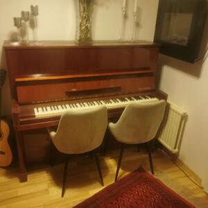 Piano alla tangenter och fotpedal fungerar 