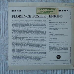Florence Foster Jenkins på vinyl-EP