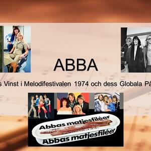 ABBA vinsten 1974 i Brighton