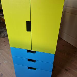 Ikea garderob för barnrummet