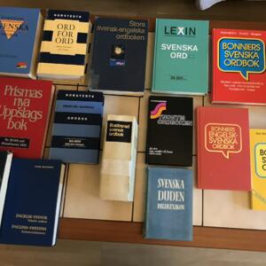 Ordböcker och lexikon