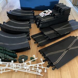 Scalextric bilbanedelar 1:32 70-tal