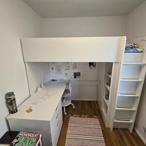 Ikea Bed, Desk, Drawers, Cupboard and Chair