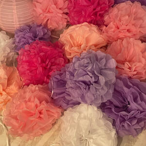 Pompoms festdekoration