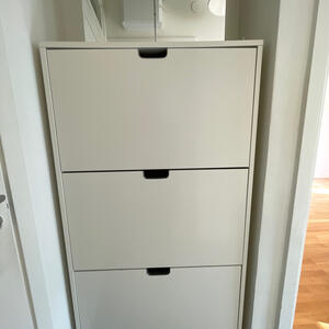 Skoskåp IKEA 3 fack 79x29x148