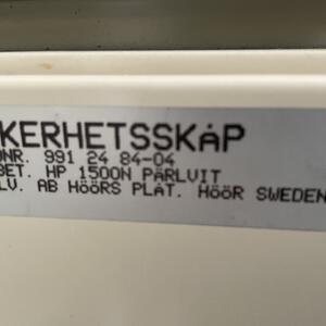 Husqvarna Confidence säkerhetsskåp 