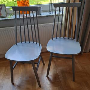 2 stycken Pinnstolar 