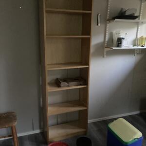 Hylla i björkfaner